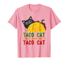 Load image into Gallery viewer, Best Taco Cat Spelled Backwards Is TacoCat Novelty Tshirt
