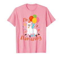 Load image into Gallery viewer, Amazing 2nd Birthday Llama Shirt I'm 2 and Llamazing Shirt
