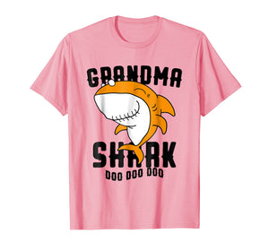 Grandma Shark T Shirt Mother Grandma Halloween Christmas