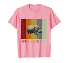 Load image into Gallery viewer, Hippo shirt in Retro and Vintage 70&#39;s and 80&#39;s style.
