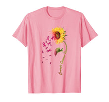 Load image into Gallery viewer, Breast Cancer Awareness Sunflower TShirt
