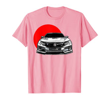 Load image into Gallery viewer, JDM Tuner Civic T-shirt Vintage Rising Sun Fast Car Fans
