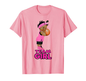 Ethnic Basketball Team Girl Baby Shower T-Shirt
