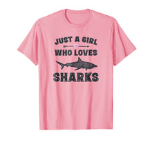 Load image into Gallery viewer, Funny Shark Shirt Gifts for Teen Girls Cute Sharks T-Shirt
