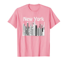 Load image into Gallery viewer, New York Skyline Souvenir T-Shirt What A Great City To Visit
