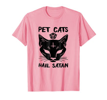 Load image into Gallery viewer, PET CATS HAIL SATAN TSHIRT
