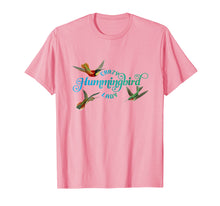 Load image into Gallery viewer, Crazy Hummingbird Lady Shirt Hummingbird gift I love birds
