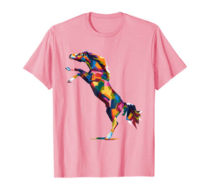 Horse t shirt; Love Horse t shirt; Colorful Horse t shirt