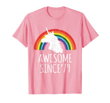 Load image into Gallery viewer, 40th Birthday 40 Years Old Unicorn Awesome Since 1979 Shirt
