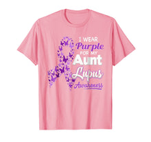 Load image into Gallery viewer, I wear Purple for my Aunt - Lupus Awareness shirt
