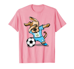 Dog Dabbing Guatemala Soccer Jersey Shirt Football Lover Tee