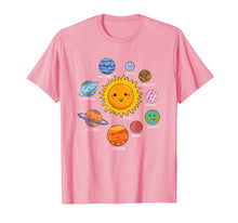 Load image into Gallery viewer, Solar System Tshirt for Kids or Teachers
