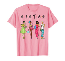 Load image into Gallery viewer, Black Sistas Queen Melanin African American Women T-Shirt
