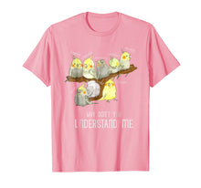 Load image into Gallery viewer, Cockatiel Parrot Emotions Cute T-Shirt
