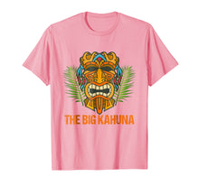 Load image into Gallery viewer, The Big Kahuna Funny Hawaiian Tiki T-Shirt Dad Boss Gift
