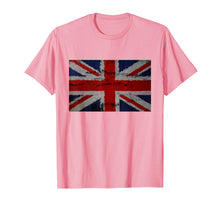 Load image into Gallery viewer, Union Jack Retro British Flag T-Shirt Tee

