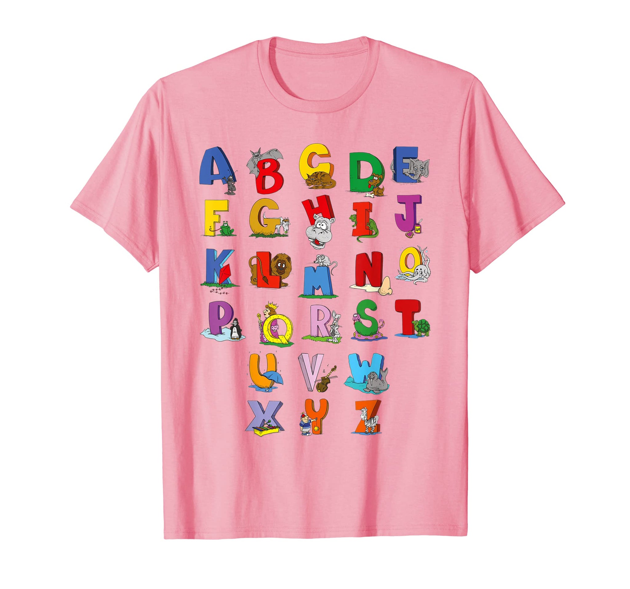 Load image into Gallery viewer, Alphabet T-Shirt Funny Cute Kindergarten Rocks For Kids