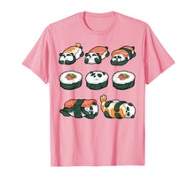 Load image into Gallery viewer, Panda Sushi Hug Shirt Cute Animal Maki Lover Funny Food Gift

