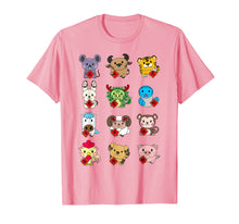 Load image into Gallery viewer, Cute Chinese Zodiac Animal Signs t-shirt Lunar New Year
