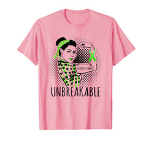 Load image into Gallery viewer, GASTROPARESIS WARRIOR IS UNBREAKABLE T SHIRT
