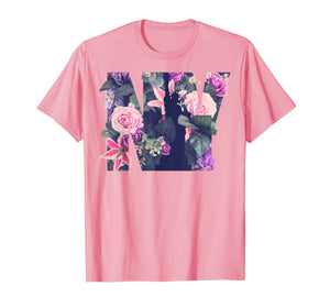 Floral New York City T-shirt, Urban NYC Floral T-shirt