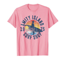 Load image into Gallery viewer, Jaws Amity Island Surf Board Graphic T-Shirt

