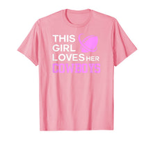 Load image into Gallery viewer, This Girl Loves Her Cowboys Cute Texas Dallas T-Shirt
