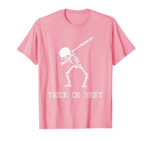 Load image into Gallery viewer, Trick or YEET Dabbing Skeleton Funny Halloween Kids + Adult T-Shirt
