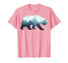 Load image into Gallery viewer, Bear Double Exposure Surreal Wildlife Animal T-Shirt

