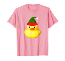 Load image into Gallery viewer, Cute Rubber Duck Christmas Elf Funny Goblin Costume Gift T-Shirt-2069355

