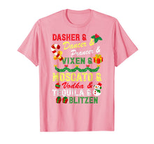 Load image into Gallery viewer, Reindeer Alcohol Names Christmas Party T-Shirt-2012122
