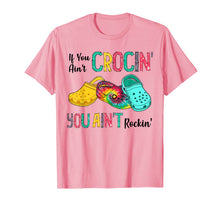 Load image into Gallery viewer, If You Ain't Crocin' You Ain't Rockin' Tie Dye Croc T-Shirt-769179
