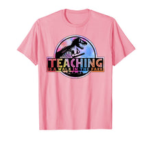 Load image into Gallery viewer, Teaching is a walk in park teacher t shirt
