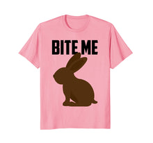 Load image into Gallery viewer, Bite Me Chocolate Bunny Funny Easter Shirt
