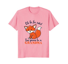 Load image into Gallery viewer, I'm Gonna Be A Grandma Fox T-shirt Funny Baby Announcement
