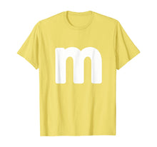 Load image into Gallery viewer, letter m shirt lower case alphabet Letter M different colors T-Shirt
