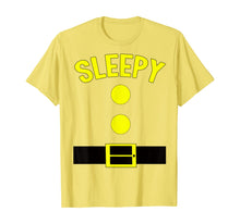 Load image into Gallery viewer, Sleepy Dwarf Halloween Costume Funny Gift Idea Sleepy Dwarf T-Shirt

