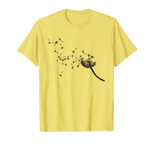 Load image into Gallery viewer, Flower dandelion Hand Drawn T-Shirt by Sheny's Art
