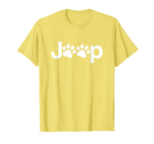 Funny Jeep Paw Prints Dogs & Jeeps Owner Men Women Gift T-Shirt