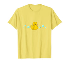 Load image into Gallery viewer, Cute Yellow Rubber Ducky T-shirt - Duck tshirt Duckie shirt
