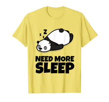 Load image into Gallery viewer, Sleepy Panda Bear Lover Animal Kids Men Women Youth T Shirt
