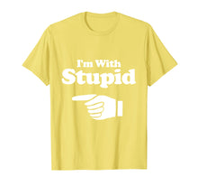 Load image into Gallery viewer, I'm With Stupid Shirt Pair, Couple, Brother Sister Funny Tee
