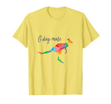 Load image into Gallery viewer, Fun Australia tshirt with Kangaroo - gday mate
