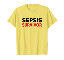 Load image into Gallery viewer, Sepsis Survivor Shirt Sepsis Awareness T-shirt
