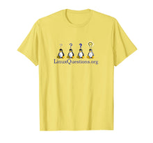 Load image into Gallery viewer, LinuxQuestions.org Logo on Front T-Shirt
