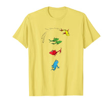 Load image into Gallery viewer, Dr. Seuss One Fish Two Fish Red Fish Blue Fish T-shirt
