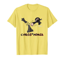 Load image into Gallery viewer, Funny ninja chess t-shirt great gift for kids and chess play
