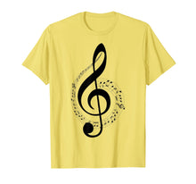 Load image into Gallery viewer, Treble clef Music Note t shirt
