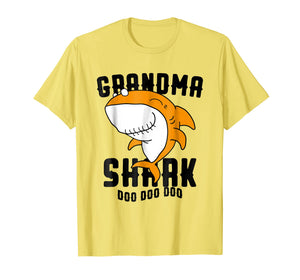 Grandma Shark T Shirt Mother Grandma Halloween Christmas