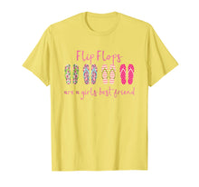 Load image into Gallery viewer, Beach T-Shirt Flip Flops Are a Girls Best Friend Shoe Shirt
